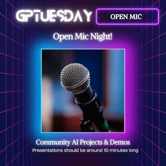 Open Mic Night!